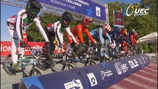 2017 UEC BMX European Championships Bordeaux Fra – Highlights [upl. by Friedman]