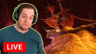 🔴Live  Recreating Treasure Planet Pirate ship [upl. by Gnuh]