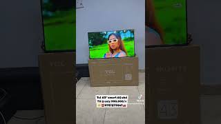 🇺🇬TCl 43 INCHES UHD 4K SMART TV 900000 👉☎️0757273567🚛ug kampala uganda ugandansabroad ug [upl. by Yekcor]