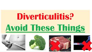 What To Avoid with Diverticulitis  Risk Factors amp Ways to Reduce Risk [upl. by Clemence]