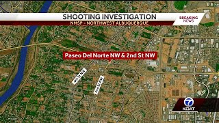 Police investigate shooting on Paseo del Norte in Albuquerque [upl. by Giliana]