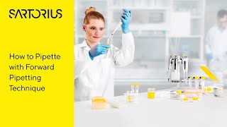 Pipetting with Forward Pipetting Technique [upl. by Aileek412]