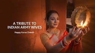 Karva Chauth  A Tribute to Indian Army Wives  ICICI Prudential Life [upl. by Ahsial215]