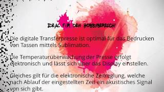 Hobbycut A8A Tassenpresse Sublimation [upl. by Adena]