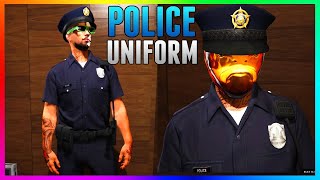 NEW GTA 5 ONLINE HOW TO GET POLICE OUTFIT COP OUTFIT GLITCH ALL CONSOLES [upl. by Xilef]