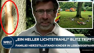 DELMENHORST quotEin heller Lichtstrahlquot Blitz trifft Familie Katastrophe Kinder in Lebensgefahr [upl. by Oiramaj970]