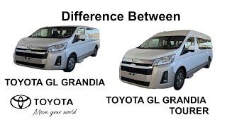 Toyota GL Grandia and GL Grandia Tourer Comparison [upl. by Gibeon104]