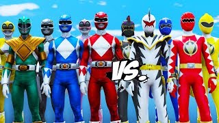 MIGHTY MORPHIN POWER RANGERS VS POWER RANGERS DINO THUNDER [upl. by Demetria700]