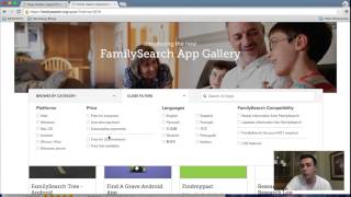 FamilySearchorg App Gallery [upl. by Aissatsan]