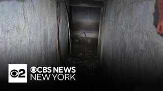 Possible bootlegging tunnel discovered under New Jersey home [upl. by Cletus913]