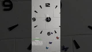 Funcionalidad y arte se unen en nuestros relojes de pared 3D [upl. by Berlauda950]