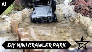 Ep1 DIY Mini Crawler Park – Awesome Backyard Obstacle Course for 118 amp 124 RC – How to Make [upl. by Tnecnivleahcim]