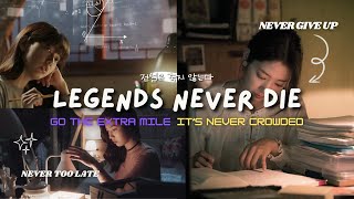 Legends Never Die  study motivation from kdramas and cdramas📚 [upl. by Dnomyar]