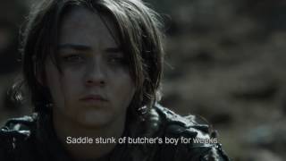 S04E10 GoT Commentary  Arya leaves The Hound [upl. by Bradley]