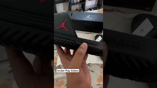 Jordan Play Slides  Unboxing  Review nike jordan jordanplay slides sliders shorts viral [upl. by Nattie]