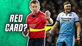 Should Scott Cummings been shown a red against South Africa  Whistle Watch [upl. by Orazal93]