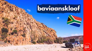 Travel Review Baviaanskloof Eastern Cape Willowmore to PatensieSouth Africa Self Drive [upl. by Esya]