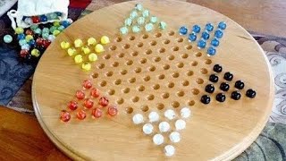 Chinese Checkers game tricks in tamil  chinese checkers game how to play  indoor board game [upl. by Esinwahs880]