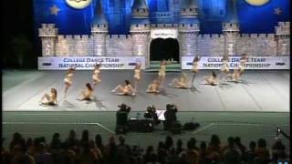 2010 UDA College Nationals Louisiana State University Div IA Jazz 6th place [upl. by Atnahsal]