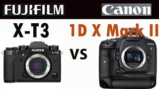 Fujifilm XT3 vs Canon 1D X Mark II [upl. by Fachini]