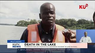 Fisherman dies as three survive in a drowning incident in lake Victoria [upl. by Kailey]