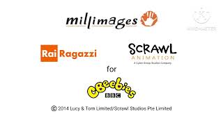 CCI Entertainment LtdKavaleer ProductionsMillimagesRai RagazziScrawlCBeebies 2014 [upl. by Downe]