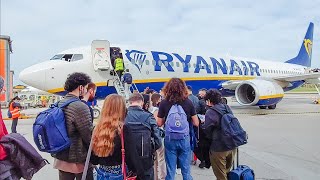 Italy🇮🇹Napoli  Milano Malpensa  Airplane Ryanair FR 5915 [upl. by Aurelius241]