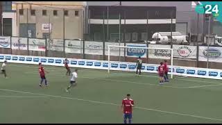 Este golazo le da la victoria al Rayo Cantabria ante el Bergantiños [upl. by Mella]