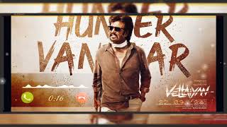 Hunter Vantar song Ringtone WhatsApp status Vettaiyan Super Star Rajinikanth LSN Editz [upl. by Young]