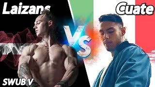 Daniels Laizans VS Cuate  SWUB V  SemiFinal CALISTHENICS [upl. by Linnet]