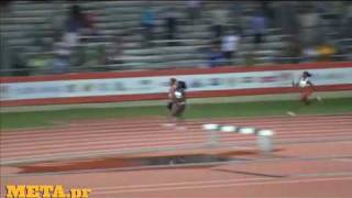 Oro en el relevo de 4 x 100 femenino [upl. by Einahc]