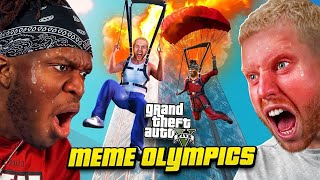 2 HOURS OF SIDEMEN FUNNIEST GTA MEME OLYMPICS [upl. by Esau158]