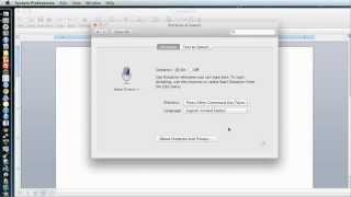 Mac OSX 108  Mountain Lion  Using Dictation Speech to Text App [upl. by As]