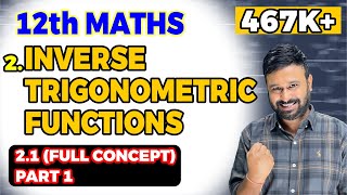 Class 12 Maths Chapter 2  Ex 21 Introduction Part 1  Inverse Trigonometric Functions [upl. by Dnumyar]