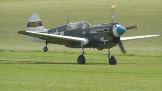 Curtiss P40 Kittyhawk Awesome flight DEMO [upl. by Ydnar762]