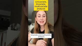 Univariate bivariate and multi variate analysis stats statistics maths datascience ml [upl. by Emeline774]