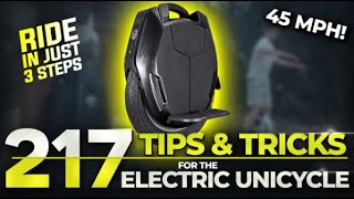 217 Tips amp Tricks for the Electric Unicycle Exhaustive EUC Guide  JCF [upl. by Eenobe574]