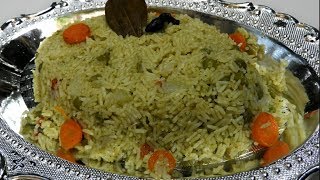 Vegetable Pulao Recipe in Kannada  ವೆಜಿಟೆಬಲ್ ಪುಲಾವ್  palav in Kannada  Rekha Aduge [upl. by Nedyarb]