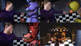 FNAF3 Mini Game Compilation  Animatronic Perspective View Five Nights at Freddys [upl. by Notyarb]