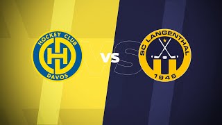 PostFinance Womens League  HC Davos vs SC Langenthal Damen [upl. by Kirstyn517]