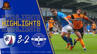 HIGHLIGHTS  CHESTERFIELD 32 SPITFIRES  Vanarama National League  150423 [upl. by Tireb]