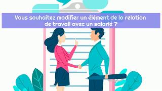 Comment bien rédiger un avenant à un contrat de travail  Par LexDev automatisez vos documents [upl. by Alano]