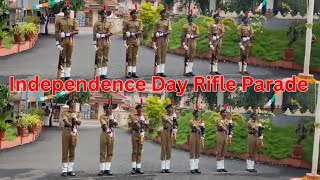 Independence Day  NCC Rifle Parade  SNM College Maliankara 🔥 [upl. by Nnyledam441]