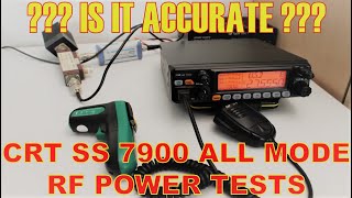 EP 07 CRT SS 7900 All Mode Power Tests [upl. by Aonian]