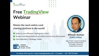 Trading View Webinar [upl. by Nyrat]