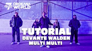 Multi Multi Dance Tutorial by Devante Walden [upl. by Ati]