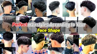 Perfect Hairstyles According to Your Face Shape  Best Haircut and Hairstyles For Men and Boys 2024 [upl. by Blen392]