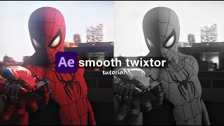 smooth twixtor and velocity  after effects tutorial [upl. by Canale120]