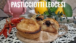 PASTICCIOTTI LECCESI RICETTA ORIGINALE [upl. by Diehl559]