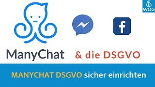 Ist Manychat DSGVO sicher Tutorial in Deutsch ⎪FragDenKox [upl. by Goldy]